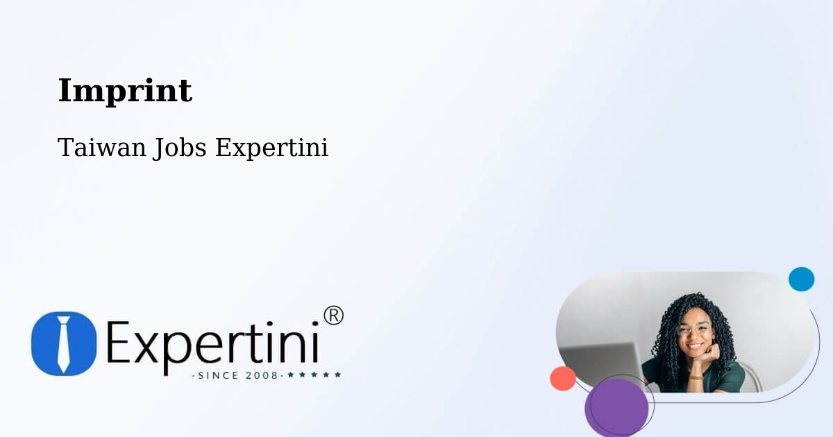 Imprint – Penghu County - Taiwan Jobs Expertini